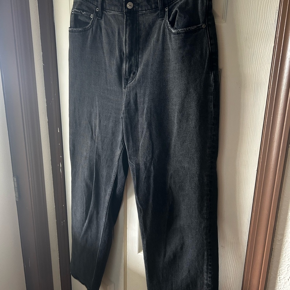 Abercrombie & Fitch Black Relaxed Jeans